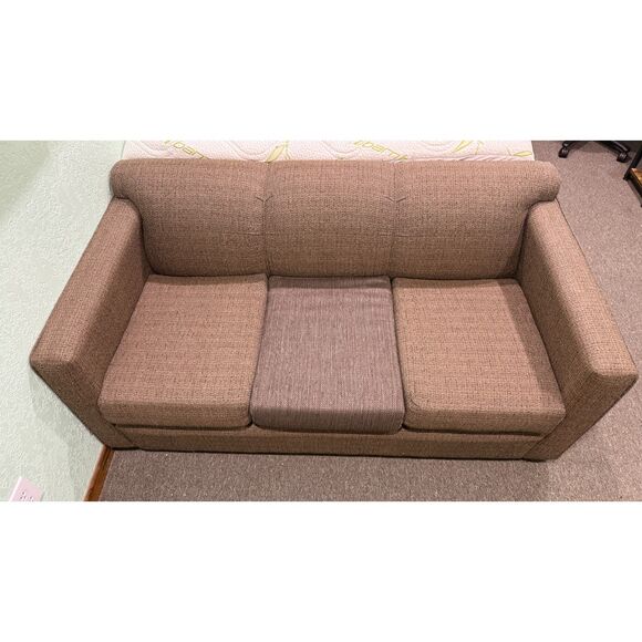 Light Brown Sleeper Sofa with Fold-Out Mattress – Functional & Affordable - Picture 6 of 6